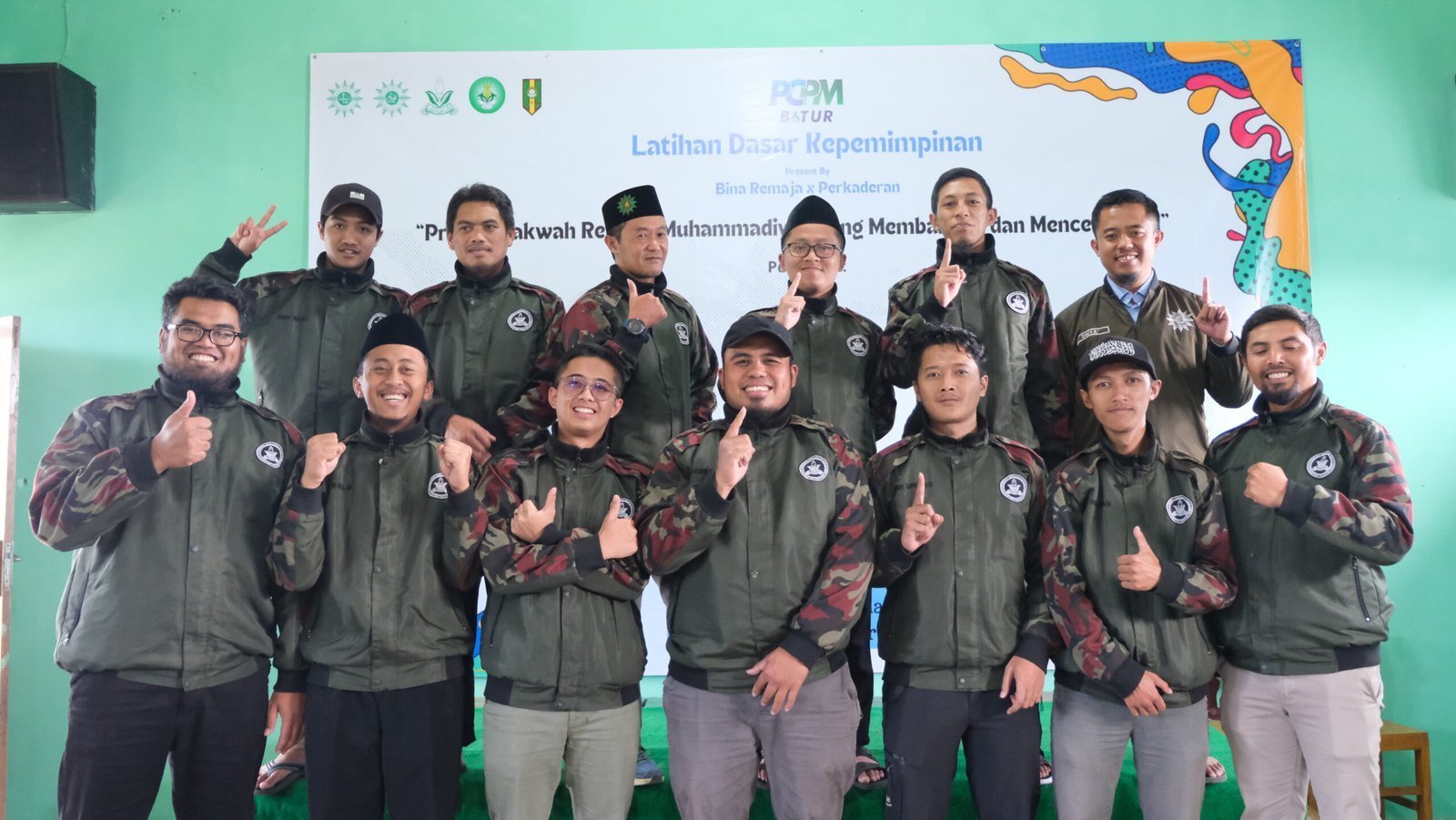 Latihan Dasar Kepemimpinan untuk PERMATA, ISBA, IPM, dan Remaja Ranting