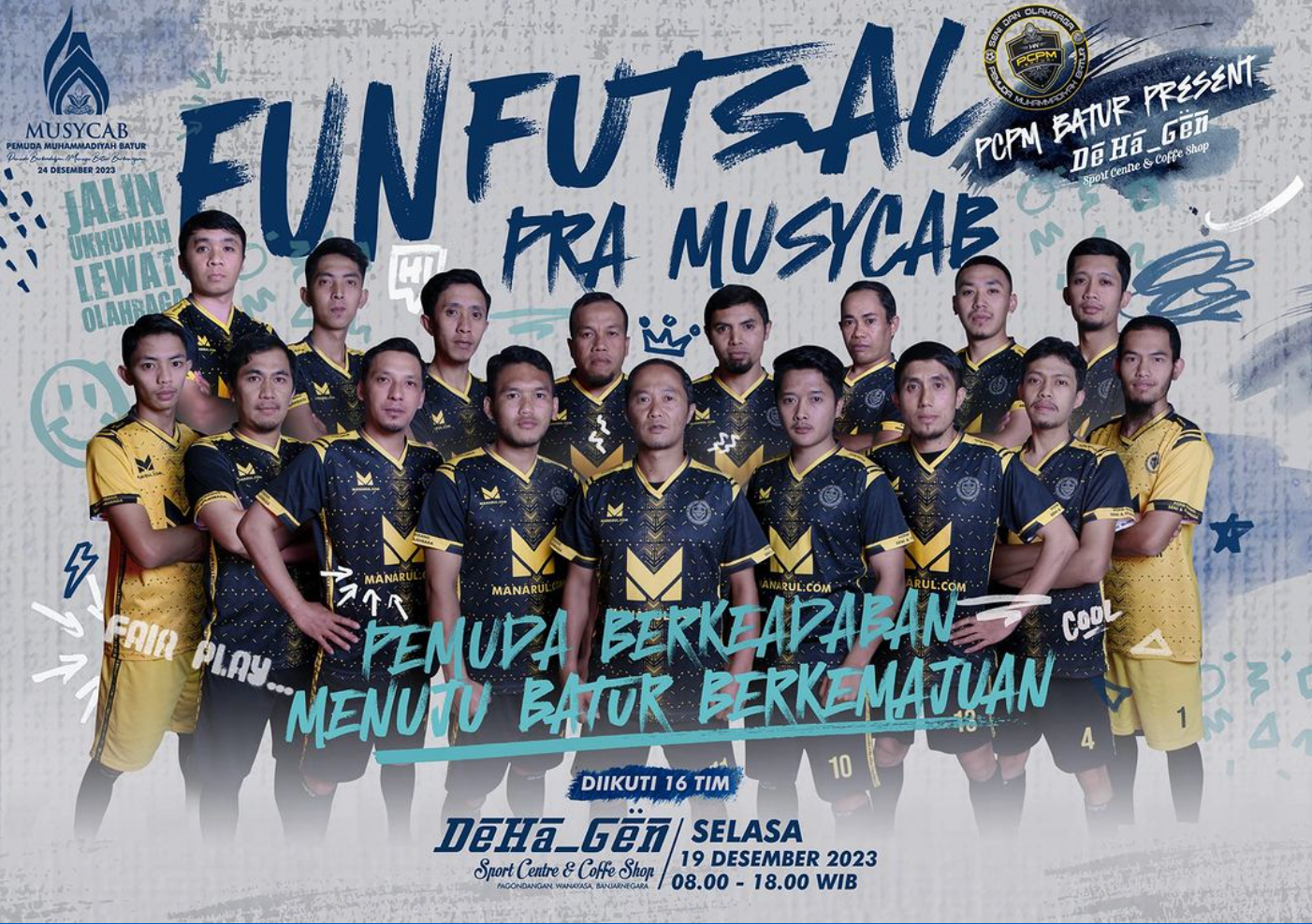 Fun Futsal Pra Musycab Pemuda Muhammadiyah Batur