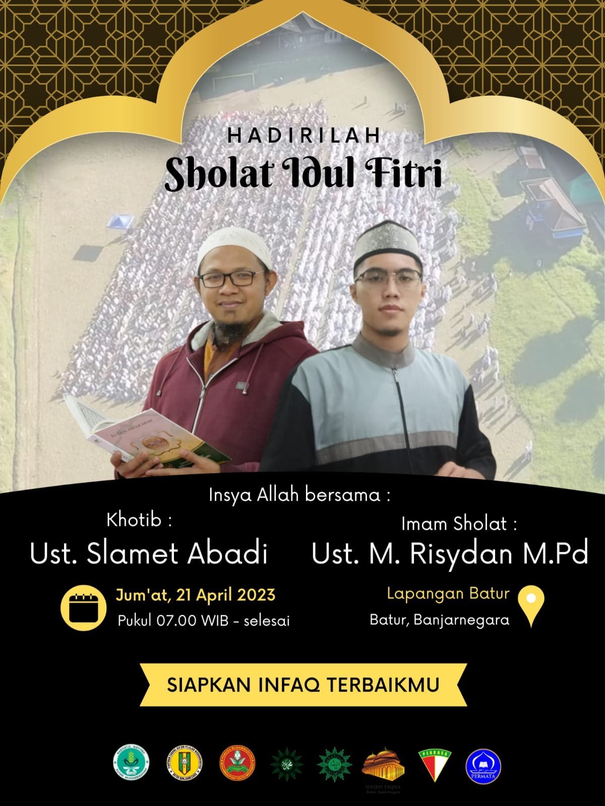 Sholat Idul Fitri 1444H di Batur