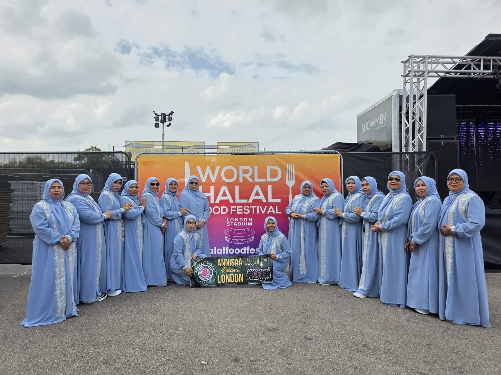 Mahasiswa UMSU Bawa Dakwah Kultural dan Seni Rebana Indonesia ke Festival Halal di London