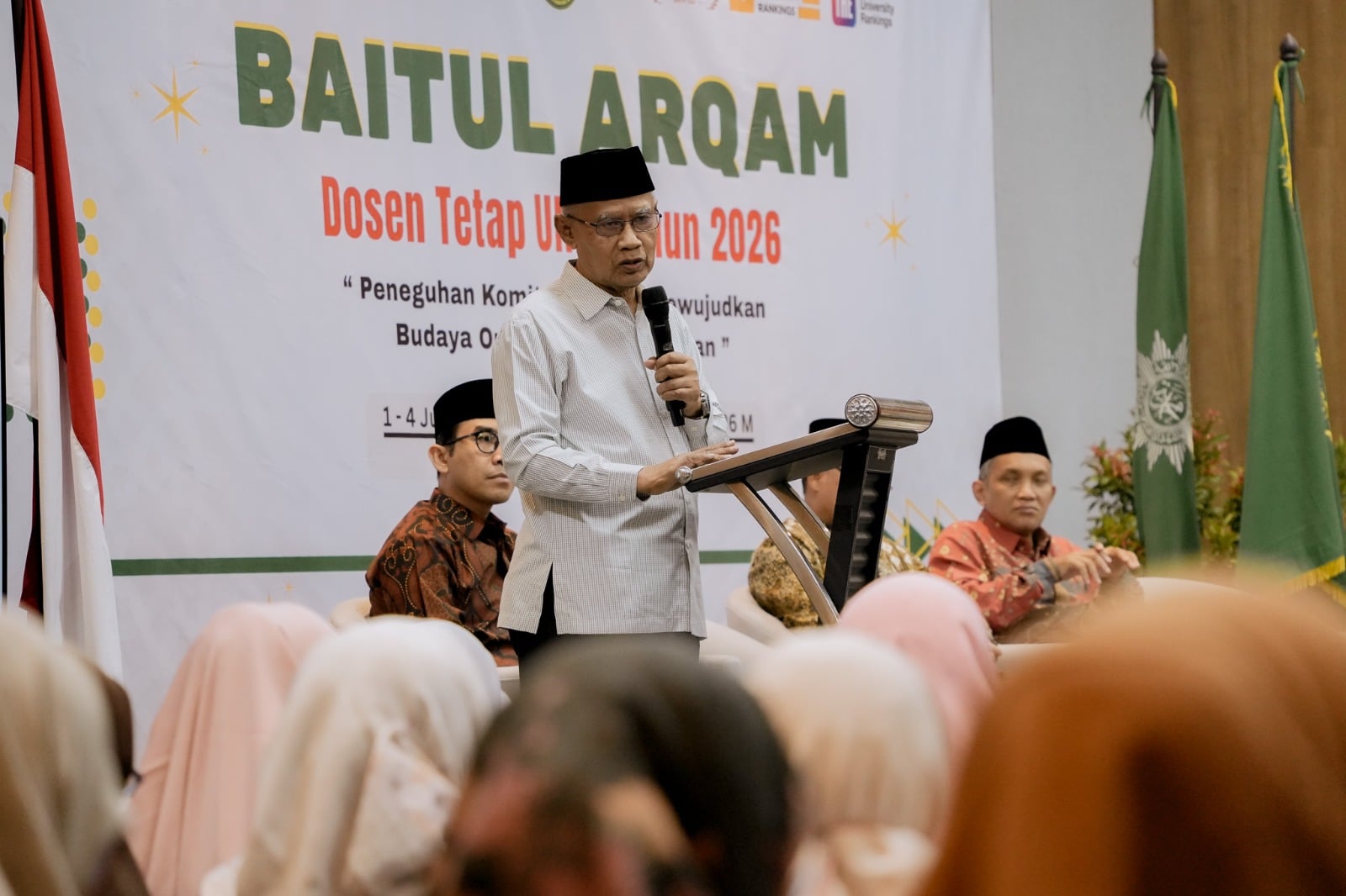 Baitul Arqam UMY: Haedar Nashir Tekankan Pentingnya Penguatan Ideologi Bagi Dosen