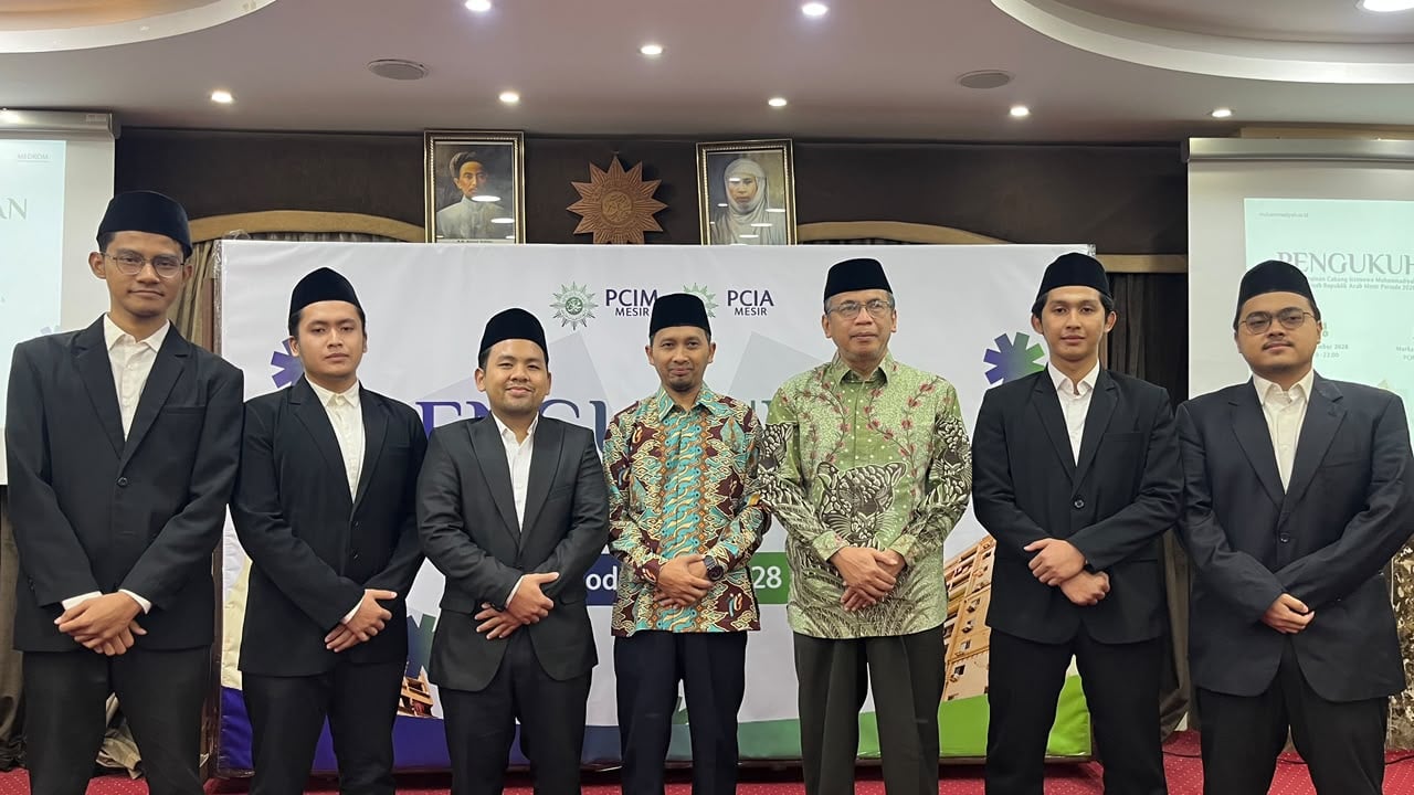 PCIM dan PCIA Mesir Kukuhkan Pengurus Baru, Didorong Perkuat Diplomasi Internasional Muhammadiyah